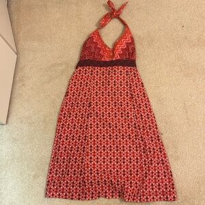 Athleta summer halter dress, size 6